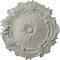 Ekena Millwork Plymouth Ceiling Medallion (Fits Canopies up to 1 5/8"), 16 3/4"OD x 1 3/8"P, Pot of Cream CM16PLPCF - alternate 1